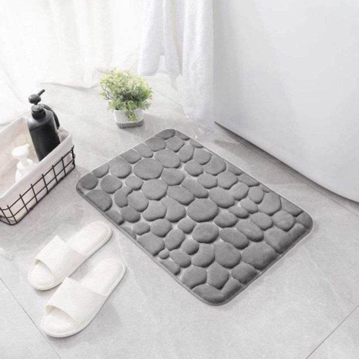 Tapis Pavé | Tapis de Salle de Bain Antidérapant & à Séchage Rapide