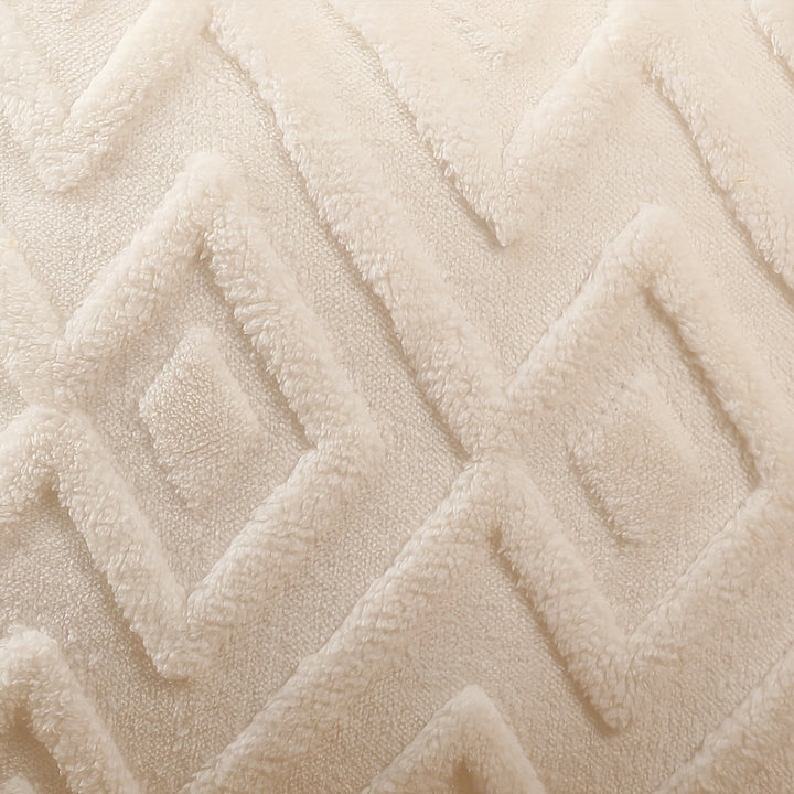 Ensemble de 2 taies d'oreiller de luxe | Velours avec motif flocon de neige