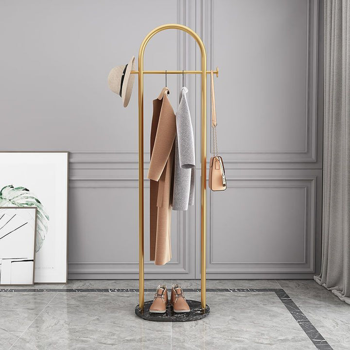 Metalen Kapstok Staande Met Marmeren Voet
