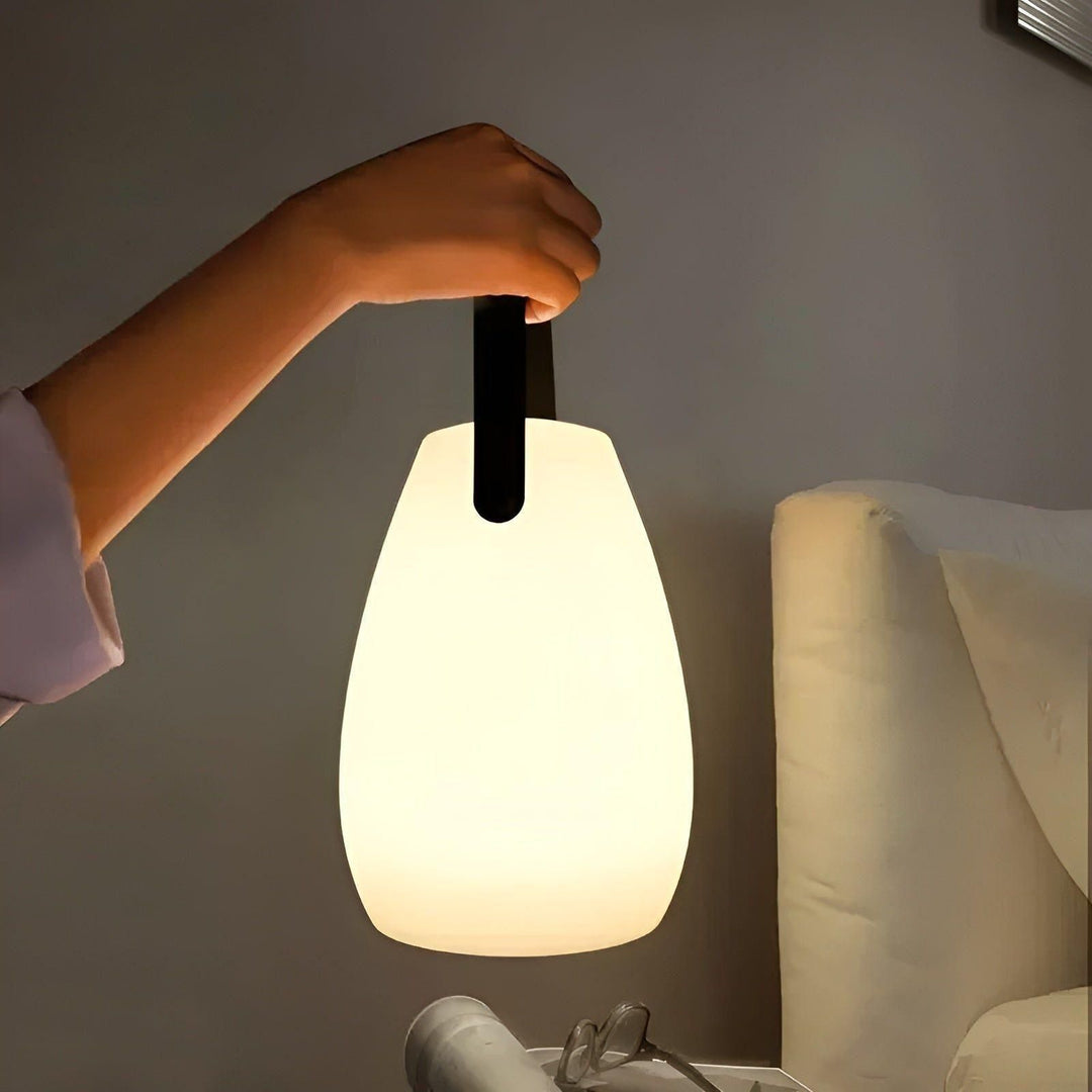 LunaGlow | Wireless LED Table Lamp with Remote Control &amp; Rechargeable Battery