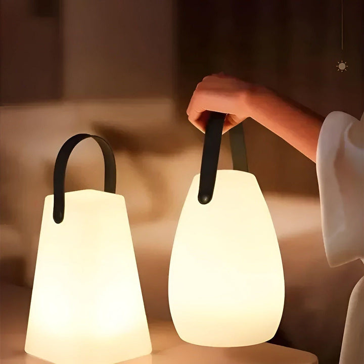 LunaGlow | Wireless LED Table Lamp with Remote Control &amp; Rechargeable Battery
