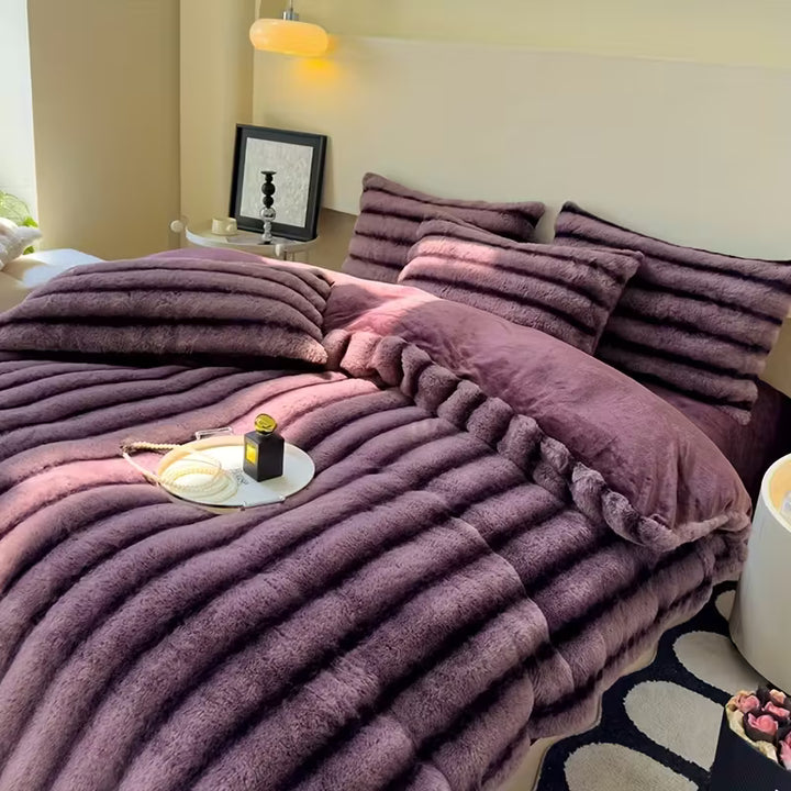 WinterLuxe™ Ensemble de literie en velours de lait 4 pièces | 200cm * 230cm