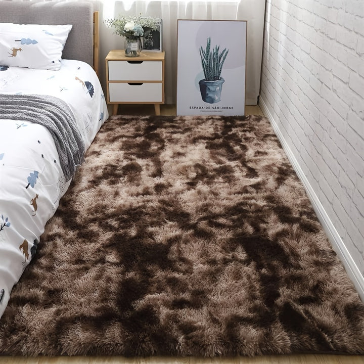 Tapis en peluche douce | Tapis moderne avec dessous antidérapant | 80×200 cm