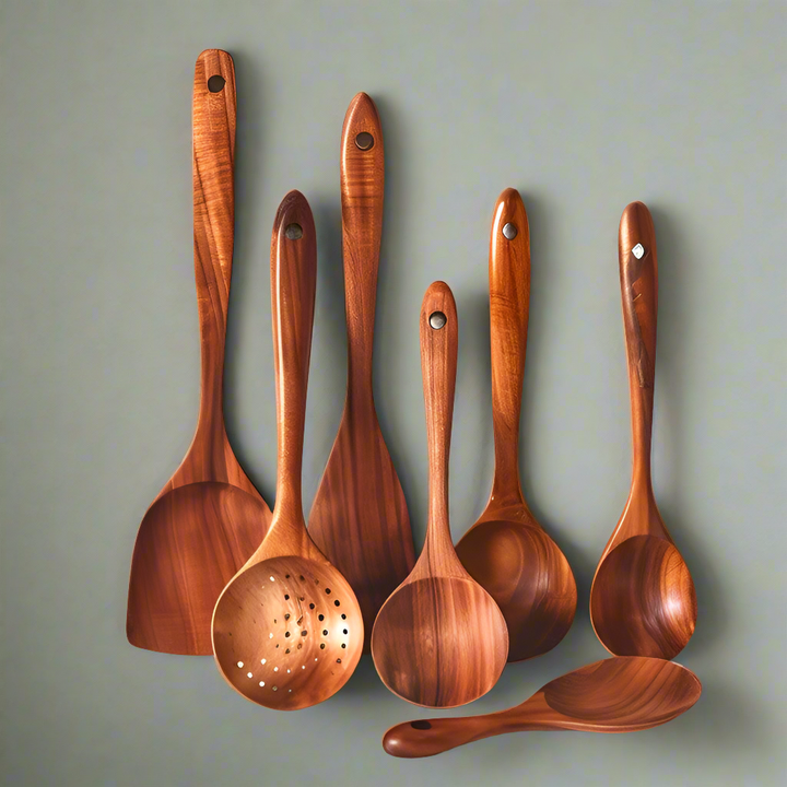 Teak Kitchen Set | Sustainable Wooden Cookware for Every Kitchen