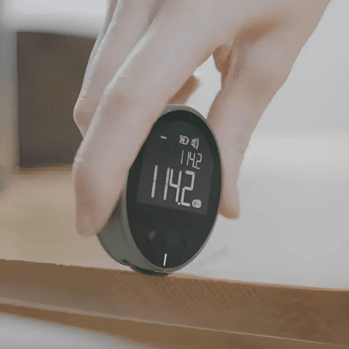 DigiMeter | Mètre de distance numérique avec écran LCD HD | Précis jusqu'à 0,1 mm