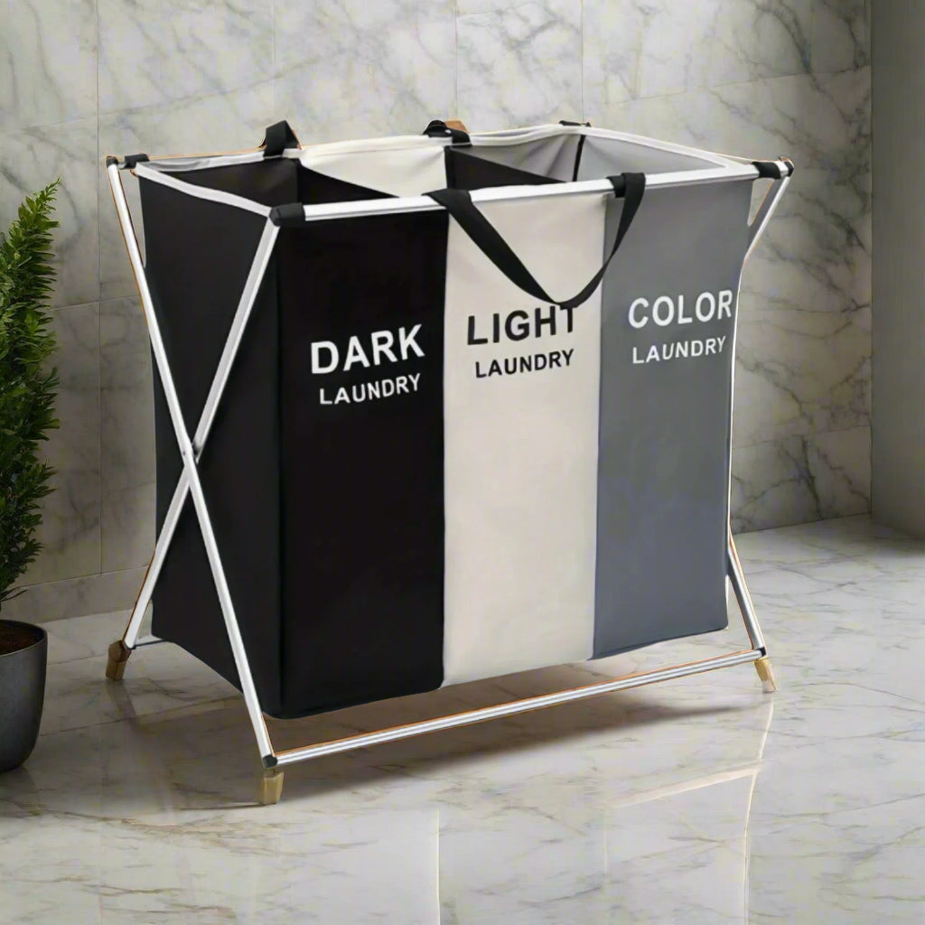 Panier à linge pliable | Grand panier à linge étanche – Solide et portable