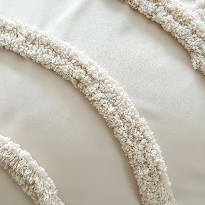 Ensemble de housse de couette bohème | 3 pièces avec taies d'oreiller | Microfibre douce & fermeture éclair