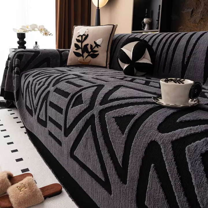 Mirror Yi™ | Housse de canapé ultra confortable en peluche