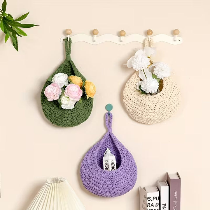 Handgeweven Opbergmanden Set (3-delig)