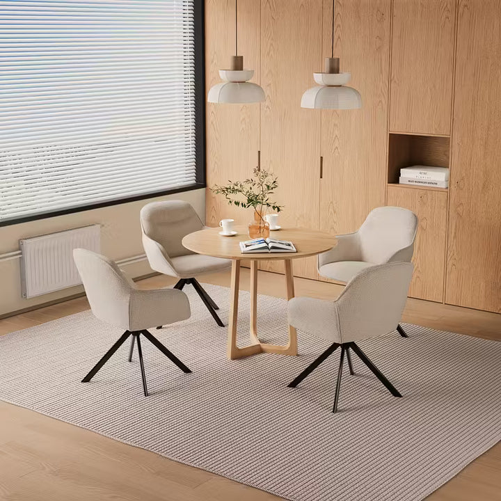 Chaise moderne pivotante à 360° | Design élégant et expérience d'assise confortable