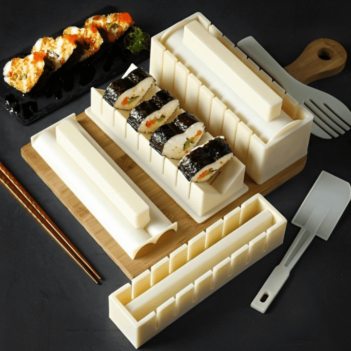 Kit EasySushi | Préparez Vous-Même des Sushis Parfaits à la Maison | Kit Complet de Fabrication de Sushi DIY