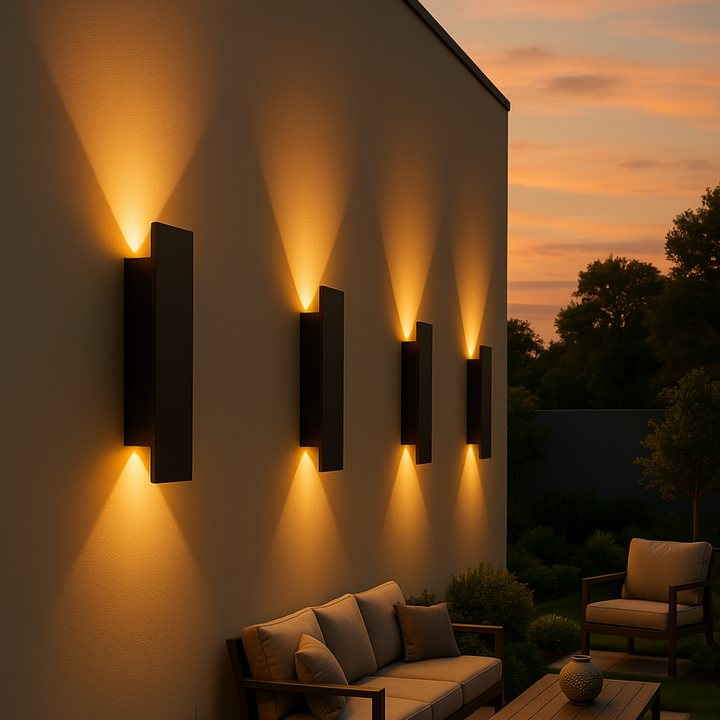 Streamline LED Wall Lamp | Weatherproof Outdoor Lighting