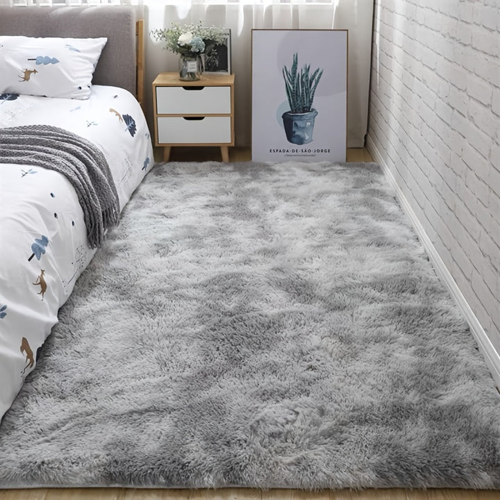 Tapis en peluche douce | Tapis moderne avec dessous antidérapant | 80×200 cm