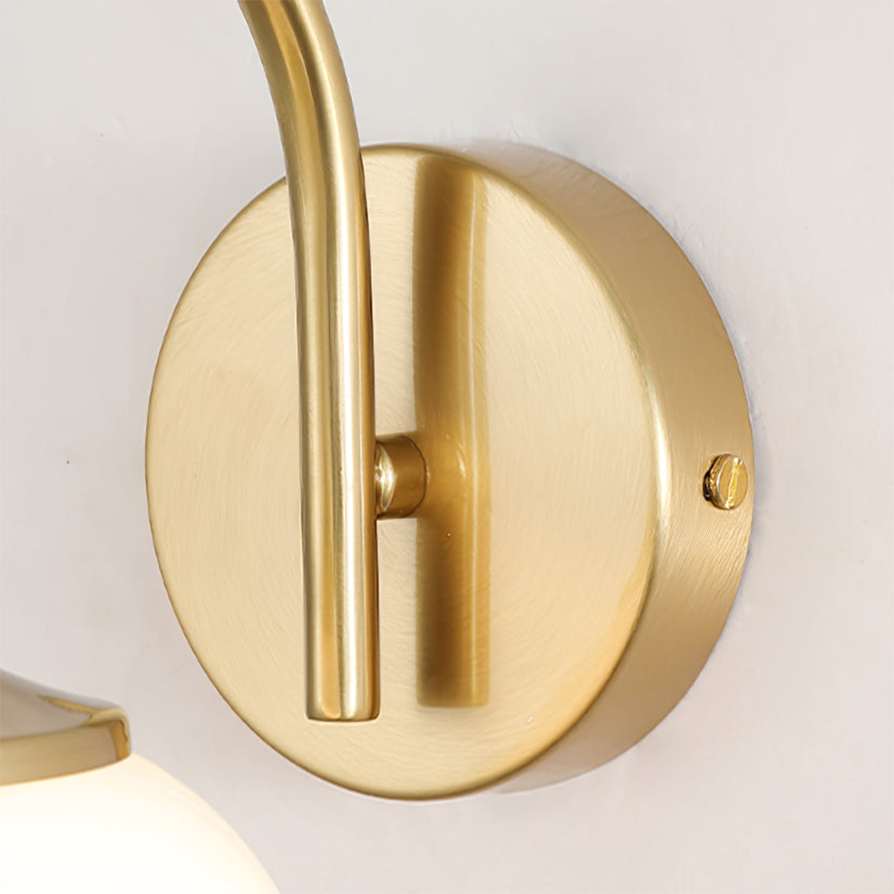 MarshmallowGlow | Lampe murale scandinave en fer