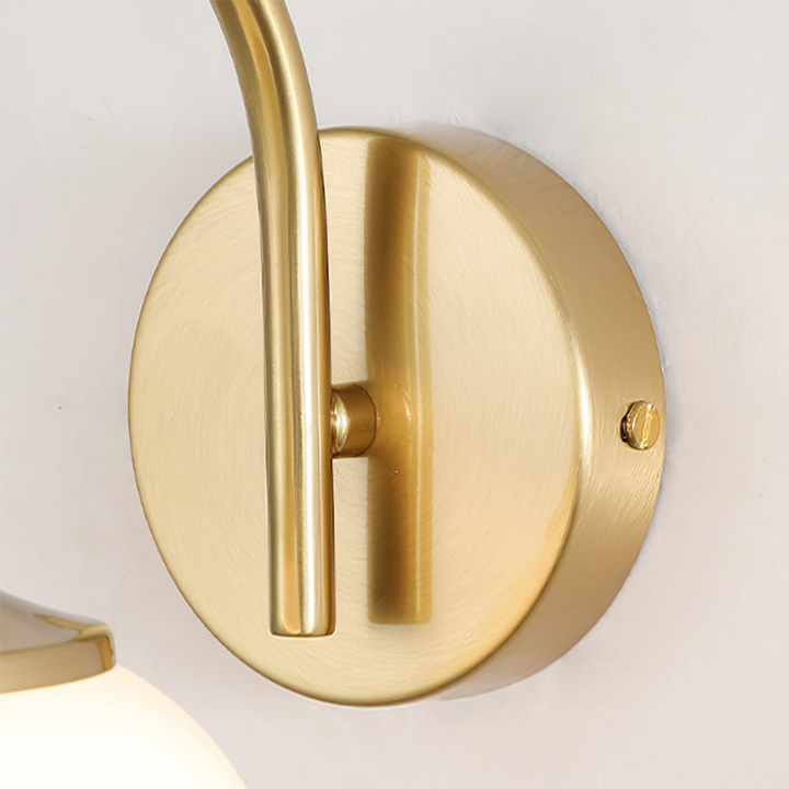 MarshmallowGlow | Lampe murale scandinave en fer