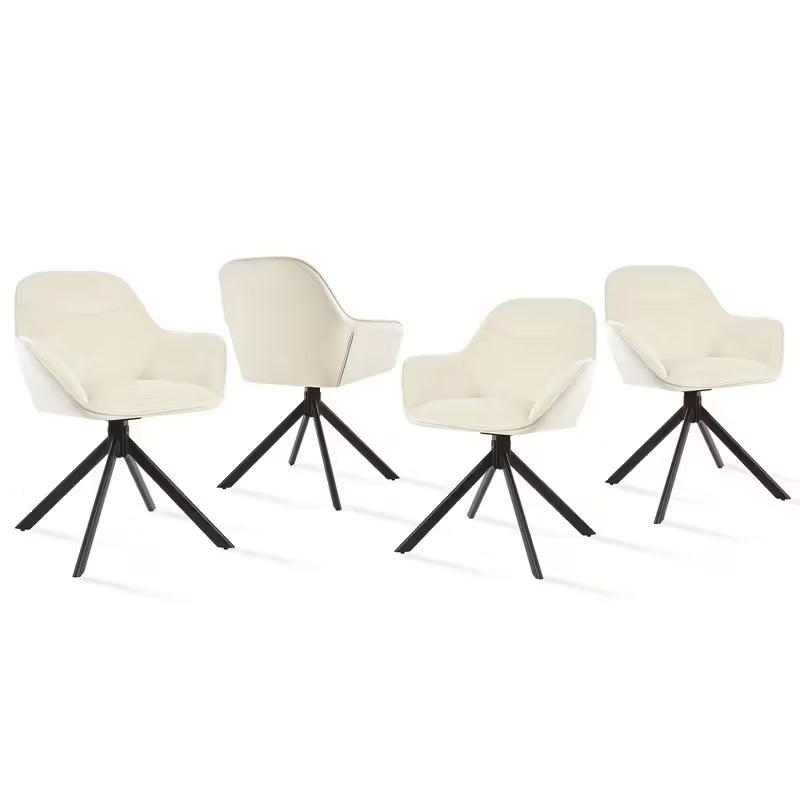 Chaise moderne pivotante à 360° | Design élégant et expérience d'assise confortable