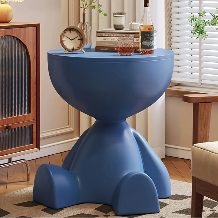 Otto Moderne Zwarte Opbergpoef | Stijlvol & Stevig met Rond Deksel