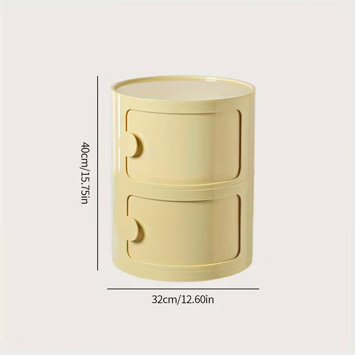 FlexiStore™ Multifunctioneel Nachtkastje | Draagbare Opbergkast met Lade