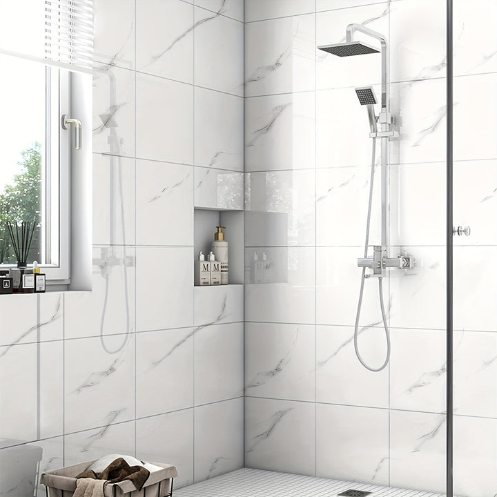 MarbleStick | Carreaux Muraux Autocollants Imitation Marbre – 10 Pièces