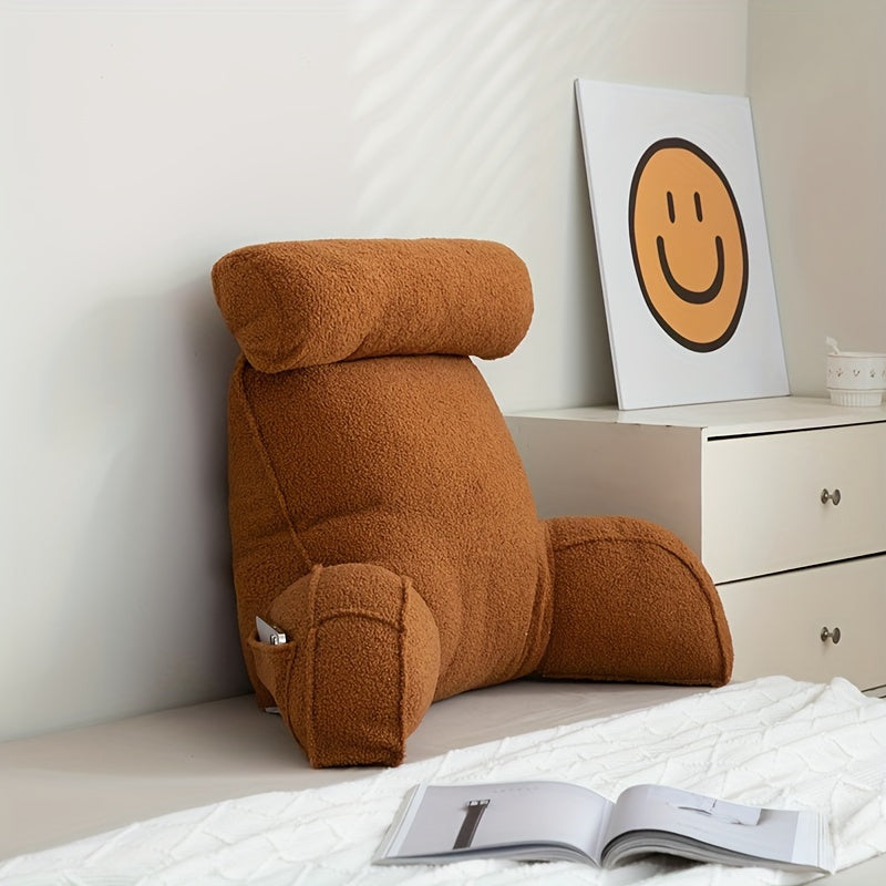 Coussin Confort | Coussin de Lecture et de Soutien Dorsal Ergonomique avec Housse Amovible
