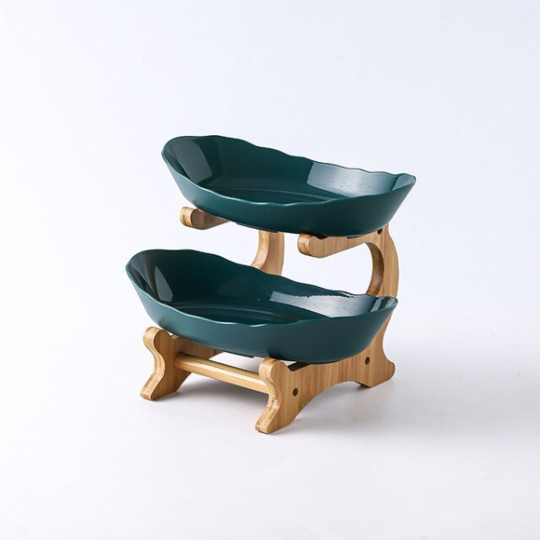 FruitWave | Luxe 3-Laagse Fruitschaal