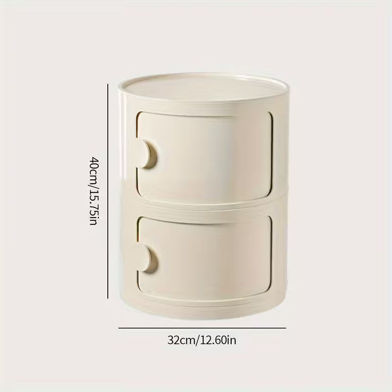 FlexiStore™ Multifunctioneel Nachtkastje | Draagbare Opbergkast met Lade