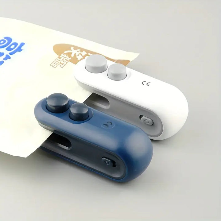 Scelleuse de poche portable avec batterie rechargeable USB | Mini scelleuse pour snacks