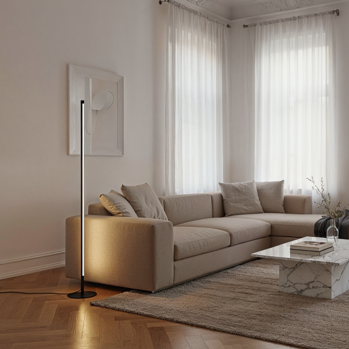 SELENE™ Lampe sur Pied LED | Minimaliste & Dimmable