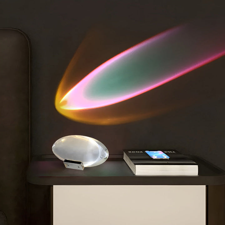Lampe EyeSparkle™ Kristal Prisma | Effet de Couleur Magique & Éclairage d'Ambiance LED