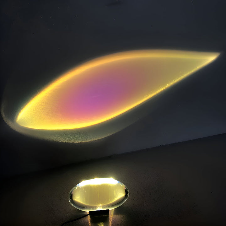 Lampe EyeSparkle™ Kristal Prisma | Effet de Couleur Magique & Éclairage d'Ambiance LED