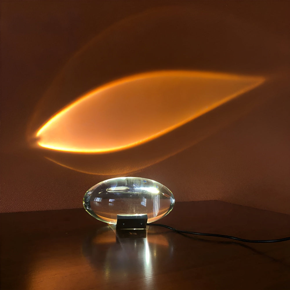 Lampe EyeSparkle™ Kristal Prisma | Effet de Couleur Magique & Éclairage d'Ambiance LED