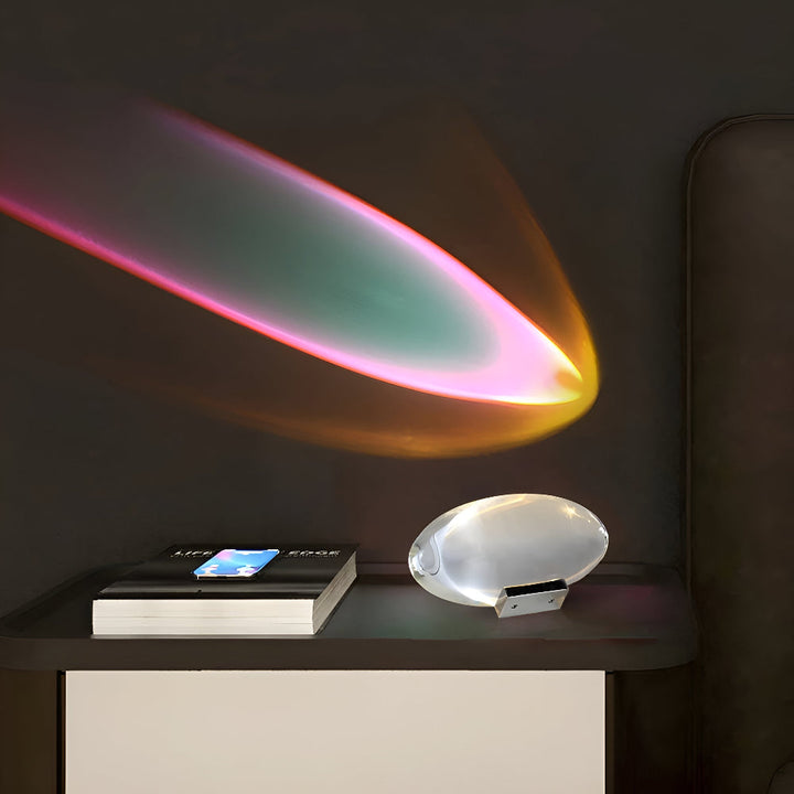 Lampe EyeSparkle™ Kristal Prisma | Effet de Couleur Magique & Éclairage d'Ambiance LED