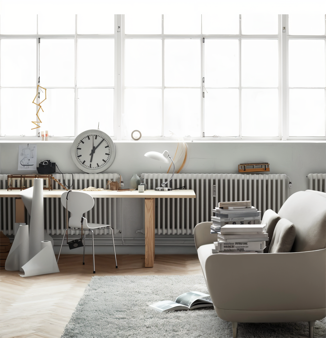 NostaChic™ Lampe de Table Vintage | Bras Réglable & Lumière LED Chaude