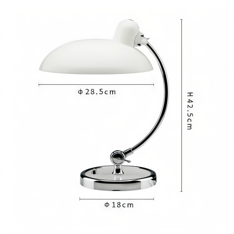NostaChic™ Lampe de Table Vintage | Bras Réglable & Lumière LED Chaude