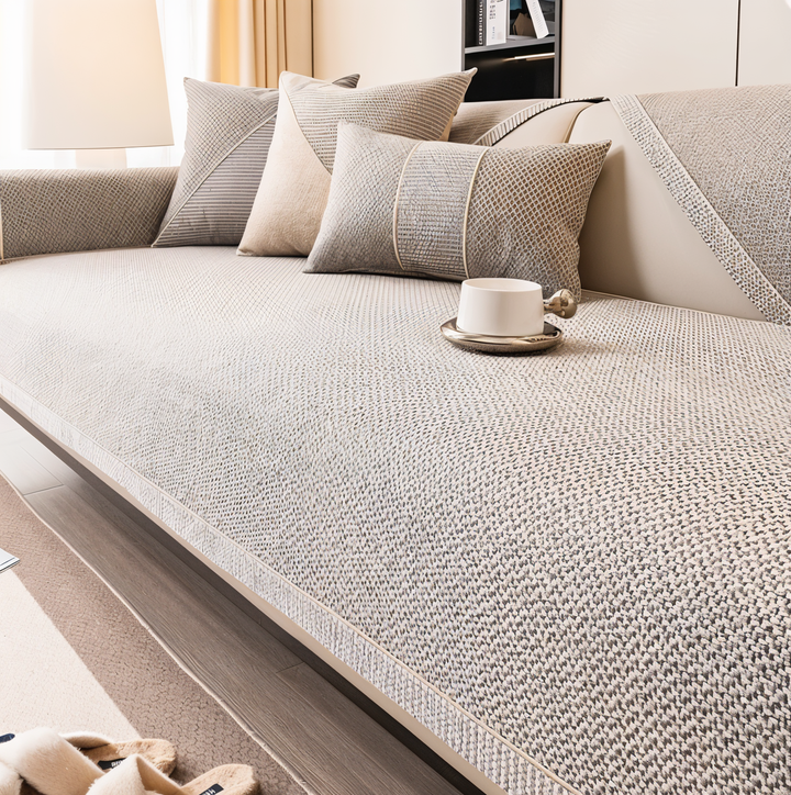 Housse de Banc Antidérapante | Protection Élégante | Ajustement Parfait & Lavable en Machine