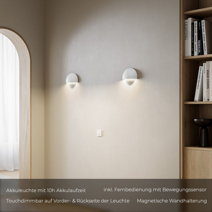 Orion™ Applique LED | Sans Fil ou Avec Câble | Lumière Chaude et Ambiante pour Intérieur & Extérieur