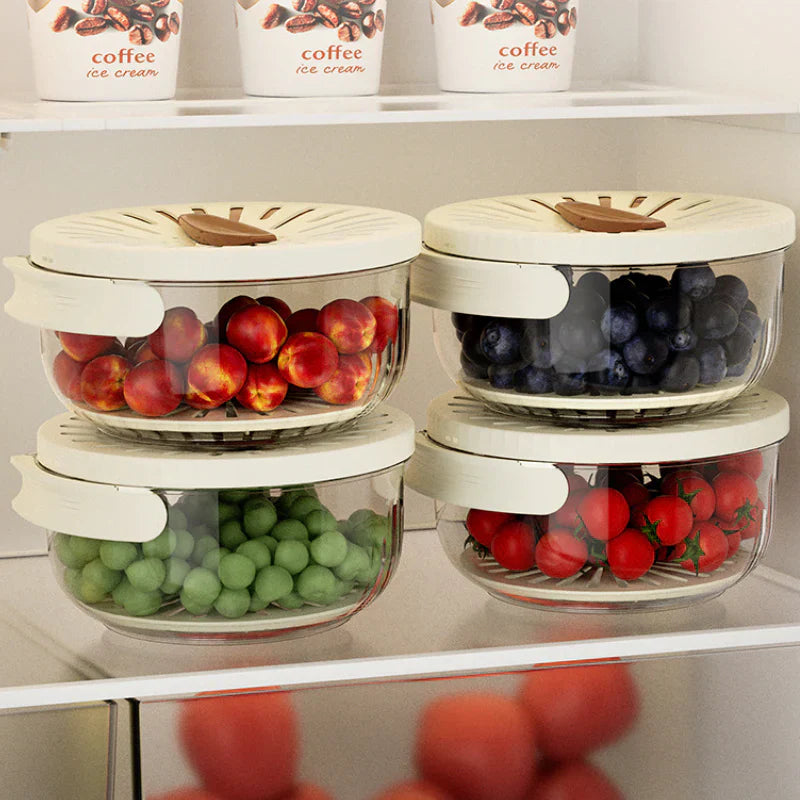 Égouttoir ultime | Coupe à fruits avec bac de récupération