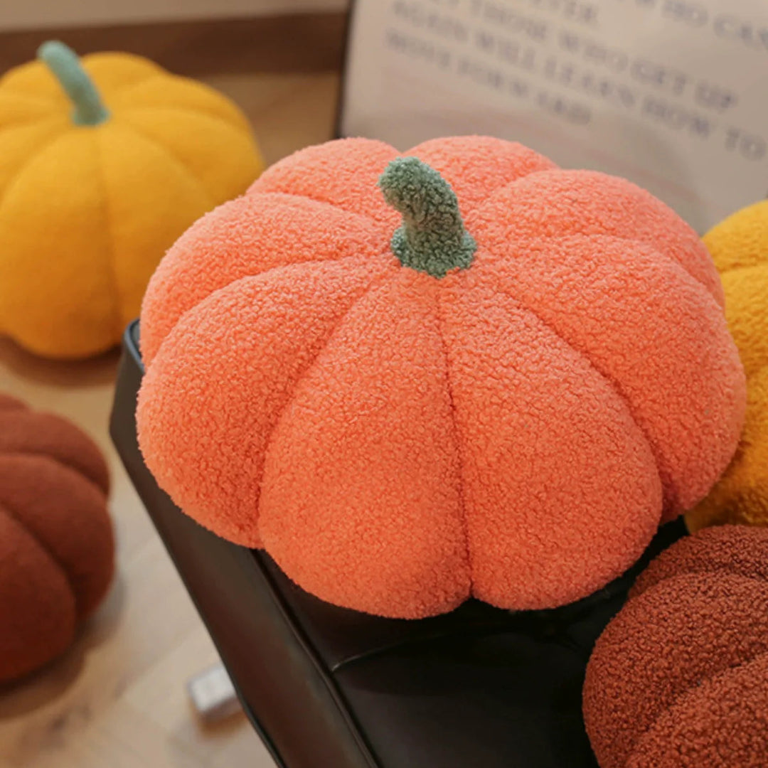 Coussin Confortable | Coussin Citrouille | Coussin Décoratif Doux