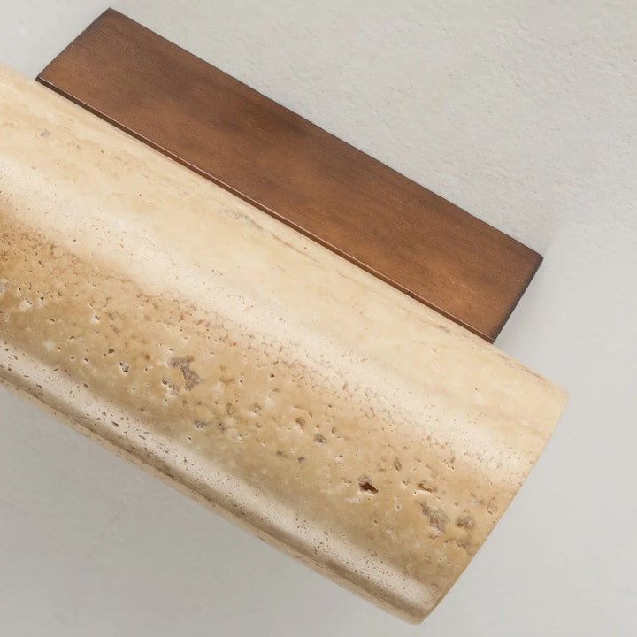 Marble Zen Wandlamp | Luxe Marmeren Wandlamp in Japandi Stijl – Natuurlijke Rust & Tijdloze Elegantie