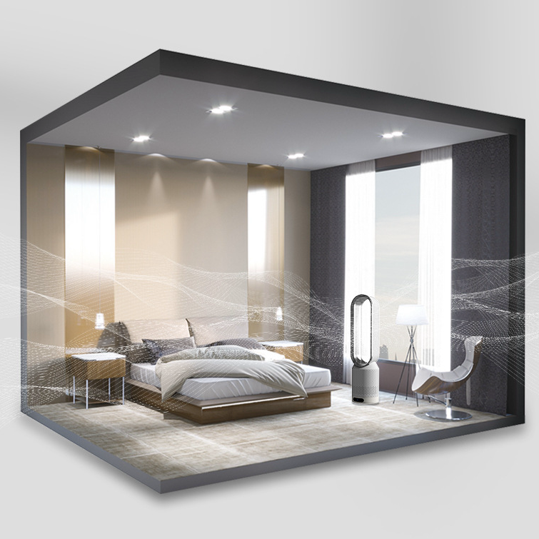 AirPure Refroidisseur d'air 3-en-1 | Purificateur d'air UV & Ioniseur | Silencieux & Efficace