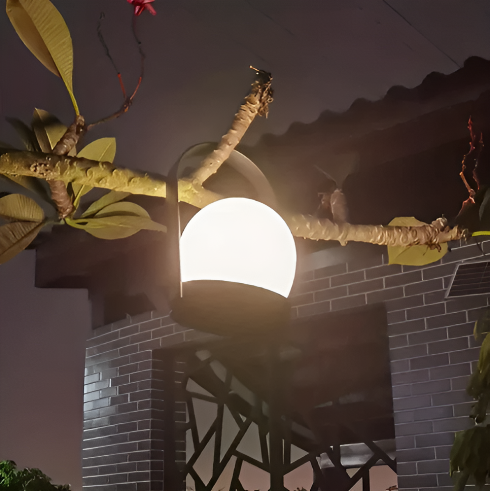 OrbitaLED | Lampe de Table Sans Fil en Forme de Boule – Rechargeable, Inoxydable & Design Élégant