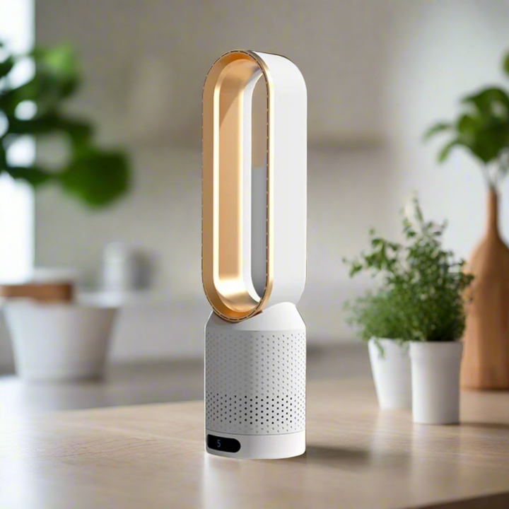 AirPure Refroidisseur d'air 3-en-1 | Purificateur d'air UV & Ioniseur | Silencieux & Efficace