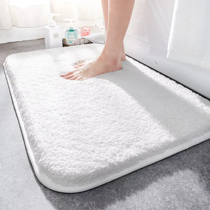 CloudLuxe Tapis de Salle de Bain Super Épais | Douceur Ultime | Antidérapant