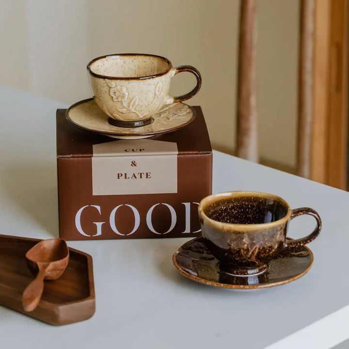 Victoria Mok | Handgemaakt | Botanisch Gegraveerd | Duurzaam Keramiek