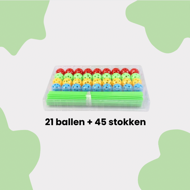 NEXO-Build™ | Ensemble de construction à billes et tiges | Plaisir créatif de construction pour jeunes et moins jeunes