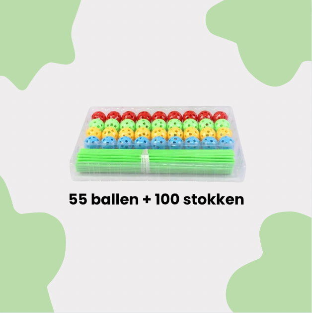 NEXO-Build™ | Ensemble de construction à billes et tiges | Plaisir créatif de construction pour jeunes et moins jeunes