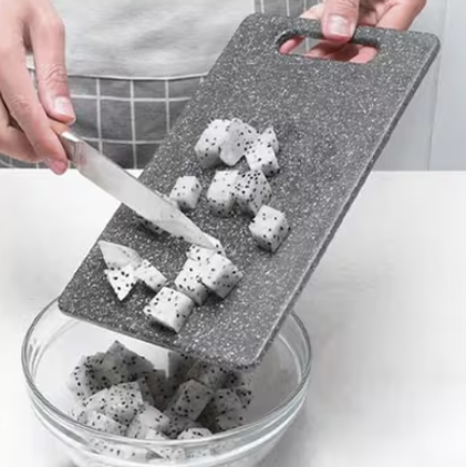 Ensemble de 3 planches à découper | Durable & Respectueux des couteaux | Avec poignée