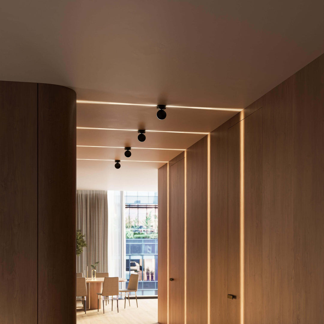 SPECTRA™ Applique LED | Lumière pivotante à 360° | Minimaliste Mat Blanc | Spectaculaire Jeu de Lumière