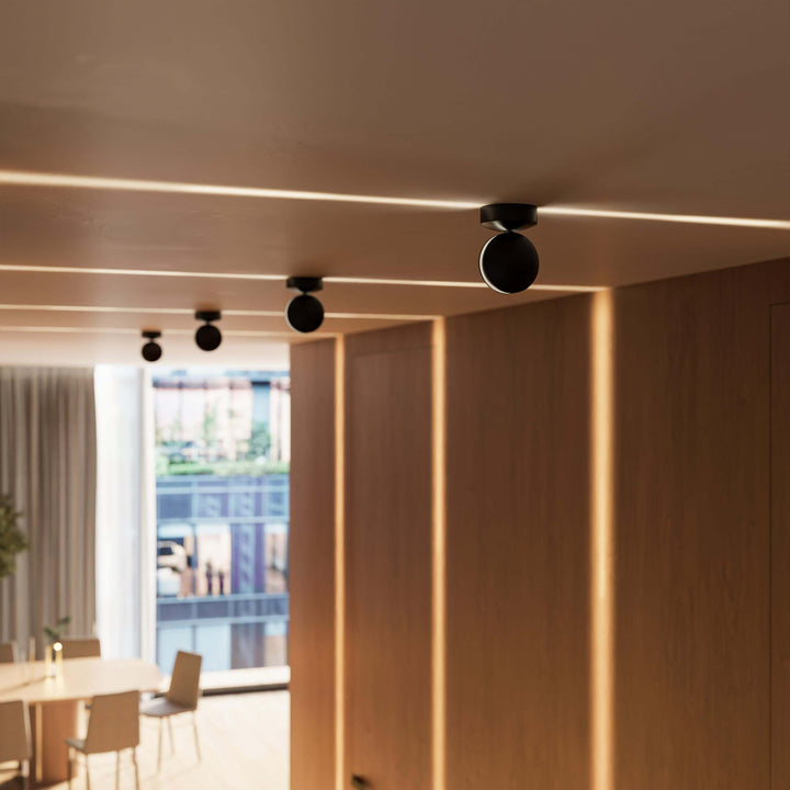 SPECTRA™ Applique LED | Lumière pivotante à 360° | Minimaliste Mat Blanc | Spectaculaire Jeu de Lumière