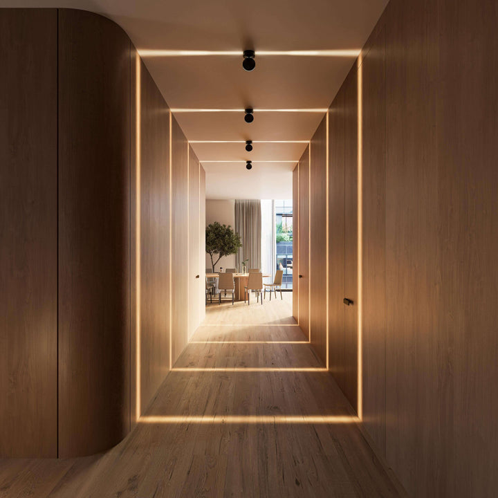 SPECTRA™ Applique LED | Lumière pivotante à 360° | Minimaliste Mat Blanc | Spectaculaire Jeu de Lumière